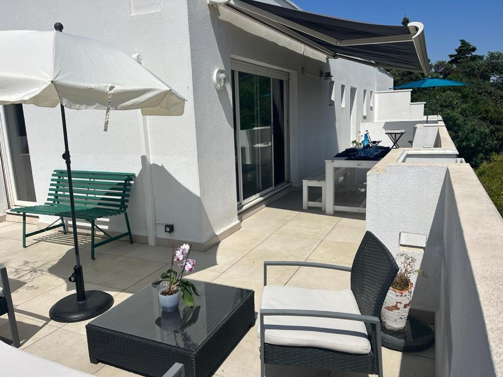 Апартаменти Duplex Toit Terrasse Vue Panoramique Монпельє Екстер'єр фото